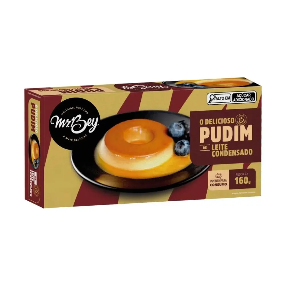 PUDIM LEITE COND. MR BEY 160G